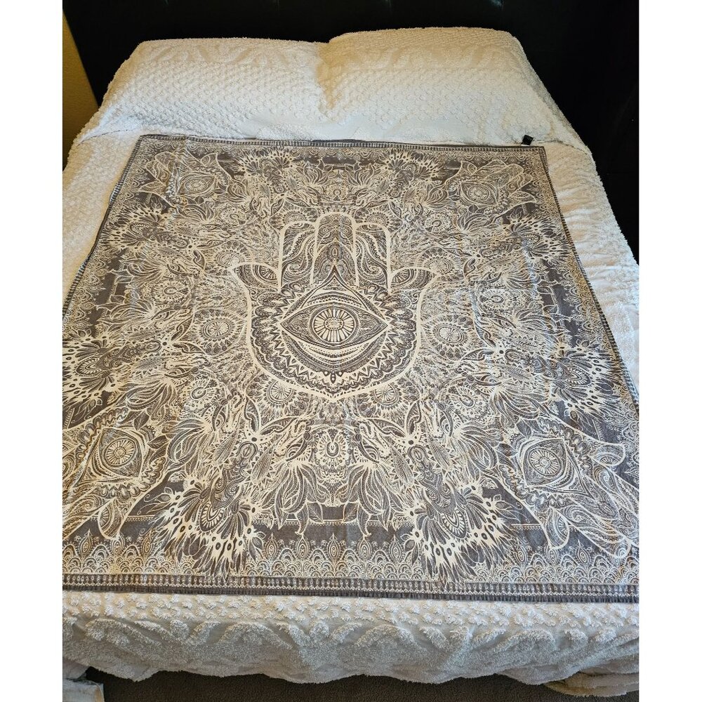Hamsa hanging picture / Table Cloth / Wrap